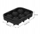6 Cavity Reusable Ice Cube Trays - Black 3 in UAE