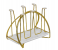 Delcasa DC2094 6Pieces Portable Cup Holder - Golden 1 in UAE