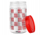 Delcasa DC2184 3000ml Lightweight Plastic Canister - Red 4 in UAE