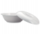 Delcasa DC2337 8 Inch Melamine Bowl with Lid - White 2 in UAE