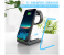 Bastec 3 in 1 Wireless Charging Stand - Black 2 in KSA