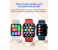 Smart Watch 7 Bluetooth Full Screen Rotation Function Smart Bracelet with Buttons 4 in UAE
