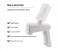 Mayur Nano Sanitizing Atomizer Gun Sprayer - White 3 in OMAN