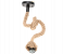 100cm Single Head Hemp Rope Hanging Pendant Ceiling Light Lamp for Dining halls and Restaurants 1 in UAE
