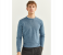 Springfield 140857713 Medium Patterned Cotton T-Shirt for Men - Medium Blue 1 in UAE