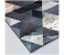 1 Piece Luxurious Modern Rectangular Anti Slip mat for Kitchen Floor - Multicolour 3 in UAE