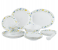 Delcasa DC2213 33 Pieces Opalware Dinner Set - White 1 in UAE