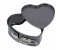 Delcasa DC2039 Carbon Steel Non-Stick Heart Shape Spring Form Cake Mould -Grey 3 in UAE