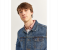 Springfield 283716111 Medium Denim Jacket for Men - Dark Blue 2 in UAE