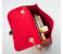 FN-Classic Crocodile Pattern Fashion Mini Shoulder Phone Bags with Chain Strap for Women - Red 3 in KSA