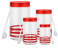 Delcasa DC2185 4 Piece Lightweight Plastic Canister Set - Red 1 in UAE
