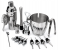 16 Pieces Wine and Cocktail Mixing Bar Tools Set - Stainless Steel 1 in OMAN