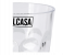 Delcasa DC1757 4 Pieces 270ml Durable Polystyrene Stable Cup Set - Clear 3 in UAE