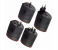 All in One Dual USB Surge Protection and Worldwide Compatible Universal International Travel Adapter - Black 2 in UAE