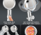 High Pressure Fan Shower Heads, Turbo Propeller Driven Shower Head, Gold 360 Degrees Rotatable Propeller Shower Head, Universal Handheld Turbocharged Shower Head with Filter for Bathroom Shower Kids 4 in OMAN
