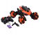 Merriboy MBRC1991 Remote Control MKB Stunt Toy Car with Light Mini Deformation for Kids - Orange and Black 1 in OMAN