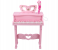 Merriboy MBMI1977 37 Keys My Piano Musical Set with Microphone and Stool - Pink 2 in UAE