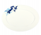 Delcasa DC1803 14 Inch Durable and Lightweight Melamine Oval Plate - White 1 in UAE