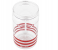 Delcasa DC2185 4 Piece Lightweight Plastic Canister Set - Red 3 in UAE