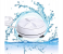 FN- 2 in 1 Ultrasonic Turbo Washing Machine Portable Washer and Rotary Mini Washing Machine - White 12 in OMAN