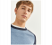 Springfield 140849614 Small Patterned Cotton T-Shirt for Men - Medium Blue 2 in UAE