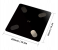 Generic Smart Wireless Bluetooth Body Fat Scale Monitor Health Analyzer with Smartphone App - Black 2 in KSA