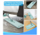 Generic Magic Self Wringing Flat Floor Mop with 360 Spin and Hand-Free Wash - Blue and Silver 3 in OMAN
