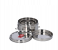 Delcasa DC1888 14 cm Stainless Steel Lunch Box with Plate -Silver 3 in UAE