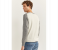 Springfield 140849648 Large Patterned Cotton T-Shirt for Men - Light Grey 3 in UAE