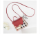 FN-Mini Small and Square Trendy Custom Logo Shoulder Handbags for Women - Red 1 in KSA