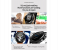 F5 Rotatable Bezel Screen with Touch Control Heart Rate Sleep Monitor and Business Sports Fitness Smart Watch - Black 4 in UAE