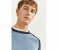 Springfield 140849614 Medium Patterned Cotton T-Shirt for Men - Medium Blue 2 in UAE