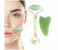 Generic Anti-Aging Jade Roller and Gua Sha Scraping Board Kit - Green 2 in UAE