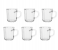 Delcasa DC2067 6 Pieces Glass Mug 1 in UAE