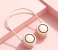 USB Rechargeable Bladeless Hanging Personal Mini Neck Fan - Pink 8 in UAE