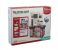 Merriboy MBKS1867 Run Water Kitchen Role Play Sink Playset with Lights and Sound - White and Red 1 in OMAN