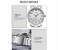 Longbo 80024 Casual Style Stainless Steel Strap Analog Quartz Couple Wrist Watch -Silver 3 in KSA