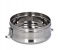 Delcasa DC1887 12.5 cm Stainless Steel Lunch Box with Plate -Silver 4 in UAE
