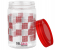 Delcasa DC2183 2100ml Lightweight Plastic Canister - Red 3 in UAE