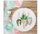 Embroidery Starter Kit With Embroidery Cloth and Colour Threads Tool Kit 4 in UAE