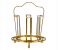 Delcasa DC2095 6Pieces Portable Cup Holder - Golden 2 in UAE