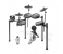 Alesis Nitro Mesh Kit 8 Piece Electronic Drum Kit with Mesh Heads - Black 2 in UAE