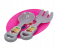 Merriboy MBTS2245 ABS Lovely Food Model Toy Kitchen Set for Kids 3 in OMAN