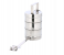 Delcasa DC1986 3Layer Stainless Steel Bombay Tiffin With Removable Inner Plate -Silver 3 in UAE