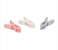 Delcasa DC2006 16Pieces Plastic Cloth Hanging Plastic Clip Set 2 in UAE