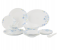 Delcasa DC2212 33 Pieces Opalware Dinner Set - White 1 in UAE