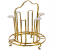 Delcasa DC2095 6Pieces Portable Cup Holder - Golden 1 in UAE