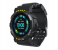 Z19 Bluetooth Touch Control Smart Watch with Heart Rate Blood Pressure and Sleep Monitor - Black 1 in KSA