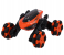 Merriboy MBRC1991 Remote Control MKB Stunt Toy Car with Light Mini Deformation for Kids - Orange and Black 2 in OMAN