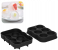 6 Cavity Reusable Ice Cube Trays - Black 2 in UAE